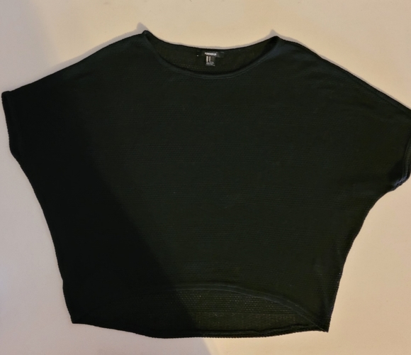 Forever 21 High-Low Sweater Crop Top - Picture 4 of 7